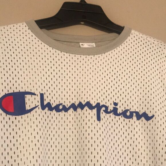 NEW Champion Reversible Mesh T-Shirt - Size Medium - Picture 2 of 13